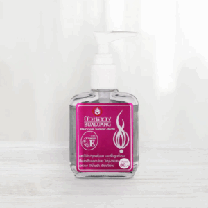 Bualuang Silky Natural Herbs Vitamin E+ บัวหลวง เซรั่มบำรุงเส้นผม 85 ml