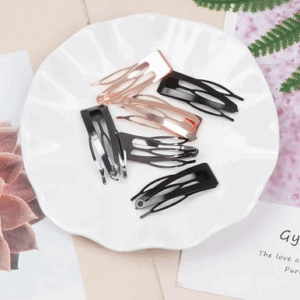 กิ๊บติดผม Double-grip 10 ชิ้นโลหะ Snap Barrettes ผู้หญิงเครื่องมือจัดแต่งทรงผม