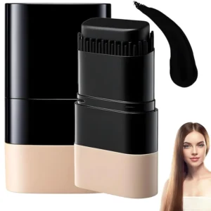 แท่งสีผม 2 ใน 1 พร้อมหวี, แท่งย้อมผมกันเหงื่อใหม่ 2025, แท่งติดผมทัชอัพสีแบบพกพา, ปกสีผมสีเทาสําหรับผู้หญิงผู้ชาย