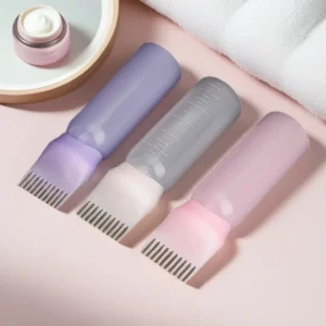 ขวดพลาสติกย้อมผม 120 มล. พร้อมแปรงในตัว